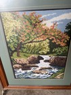 Hand Embroidered Tapestry Fire Screen