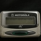 Vintage Motorola Flex Arch Beeper pager  With Belt Clip  power Tested  Gray     