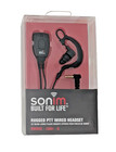 New Lot  100 Pack  Sonim Rugged Ptt Wired Headset   Rwrhs-10001-u