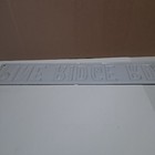 Vintage Pine Ridge Metal Street Sign Embossed Antique City Road Traffic Gas Pump