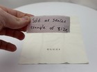 Gucci Microfiber Sunglasses Eyeglasses Lens Cleaning Cloth - 6 x8  New  