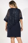 R m Richards 8749w Blue Short Plus Size Mother Of The Bride Size 20w Nwt