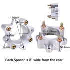 4pcs Front     Rear 1 5  2  Wheel Spacers For Honda Sportrax 250 Trx250ex Trx250x