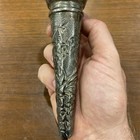 Vintage Silver Plated  Victorian Design Wedding Flower Holder Base 6    Embossed