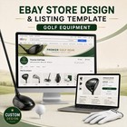 Custom 2026 Ebay Storefront Html Listing Template Premium Store Design Template