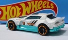 2026 Hot Wheels Rally Cat White   Blue Nightburnerz 5 Pack Exclusive New  Loose 