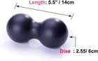 Peanut Massage Ball Roller  Double Lacrosse Ball  Acupoint Myofascial Release   