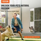 Dog Door For Sliding Glass Door 75 7 8 To 80 11 16 Adjustable Height