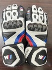 Bmw Racing Motorbike Leather Gloves New Bmw Motorrad Motorcycle Biker  All Sizes