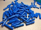 New Lego Blue Technic Pin 3l With Friction Ridges Lengthwise 6558 Choose Qty