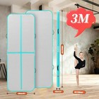 Sudoo 10ft Inflatable Gymnastics Tumbling Mat 4 Thick Air Tumble Track