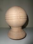 Wood Finial Unfinished For Newel Post Finial Or Cap  Finial  28