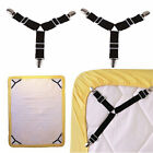 Triangle Suspender Holder Bed Mattress Sheet Straps Clips Grippers Fast hu