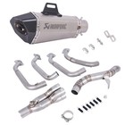 For Kawasaki Z900 2017-2024 Z900 Se Full Exhaust System Header Pipe Tips Muffler