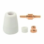 190 Pcs Pt-31 Plasma Cutter Consumables Kit Electrode Nozzle Tip Fit Cut-40 50