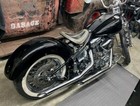 Chrome Slash Cut 2  Drag Pipes Exhaust For 86-06 Harley Softail Flst Fxst 90025