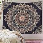 Boho Mystic Mandala Wall Hanging - Ethnic Vintage Bohemian Tapestry For Bedroom