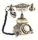 Vintage Handset Rotary Dial Phone Antique Old Fashioned Telephone European Style