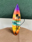 6  California Beach- Wood Surfboard Palm Tree   Beach Design With String 