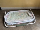 Vintage Collectible Graco Cradle Crib Carrier Pastel Folding For Dolls prop etc