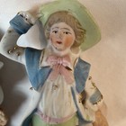 Rare Antique Gebruder Heubach Young Couple Frolics Springtime Impressed  2087