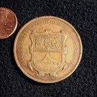 Rare Grove 510b 1 000 Mintage 1939 Mexico Mint Medal Estadio Victoria Bronze