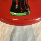 Vintage 1990 Coca-cola Metal  Round  Sign