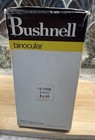 Vintage In Box Black Bushnell Instafocus Binoculars Zoom 8 X 30 Retro Antique