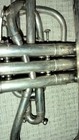 Antique C g  Conn Silver Cornet C 1899 Pat June 15 1886 Orig Case Works