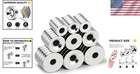 Durable 3 Size Neodymium Disc Magnets With Countersunk Holes - 45 Pack