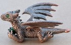 Flying Guardian 3d Geocoin - Le Anc  Copper - Activated   Adoptable - Read Desc 