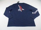 Polo Ralph Lauren Stars   Stripes Shirt Mens 2xl Blue Crew Neck Slim Fit