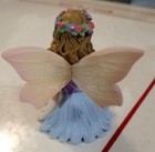 Garden Fairy Cake Topper Blue Dress Figurine Bakery Craft Vintage Discontinued