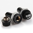 20pcs Panel Mount Fuse Holder Socket For 5 X 20mm Glass Fuses 250v 10a New