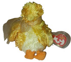 Ty Beanie Baby  Chickie The Chick   Chicken 6  New Mwmt Plush Stuffed Animal Toy
