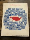 Vintage Scott Usa Stamp Album With Lots Of Stamps Partially Completed