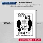Sun Walker 50 Pcs Car Paper Floor Mats  16 X 20 Inch Disposable Auto Carpet Prot