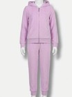 Juicy Couture Girls Purple 2-piece Terry Hoodie   Joggers Set Size 8-10
