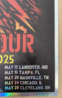 Official Ac dc Poster North American Tour 2025 Rainbow Foil Ap S n   100 Damaged