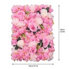 12  Artificial Rose   Dahlia Flower Wall Panels Bouquet Wedding Party Home Decor