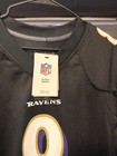 Nike Baltimore Ravens Lamar Jackson  8 Nfl Jersey Size L Black