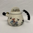 Vintage Kamenstein Beehive Bumble Bee World Of Motion Tea Kettle Rare  read 
