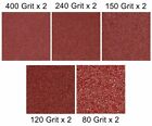 10pcs Sanding Belts 4 X36 In 80 120 150 240 400 Grit Belt Sander Paper Sandpaper