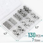 Metric Stainless Steel Hex Nuts Din 934 M3 M3 5 M4 M5 M6 M8 M10 M12 Hardware Nut