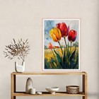 Tulip Diamond Art Kits For Adults round Full Drill 5d Diamond Painting Kits For