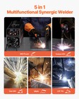 Vevor Mig Welder 250a Pluse Mig Welding Machine 5-in-1 Synergic Welder Machine
