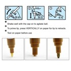 Liquid Chrome Mirror Marker Pens Waterproof Diy Paint Pen Craftwork Pen