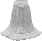 Professional Nylon Looped-end Wax Mop  3 Pack  - Medium Size With Narrow Band