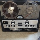 Sears Full Stereo Reel-to-reel Tape Recorder Deck W  Record Add-it Controls