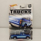Hot Wheels Car Culture Trucks Complete Set - F-250  Ranchero  Brat  Silverado